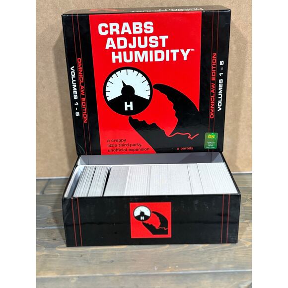 Crabs Adjust Humidity Omniclaw Edition volumes 1-5 unofficial expansion pack - Picture 2 of 5
